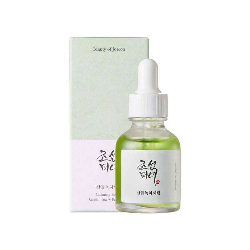 Beauty of Joseon Calming Serum Green Tea Panthenol Koreansk hudvård koreansk serum K-Beauty i Sverige Seoulandhailey.se