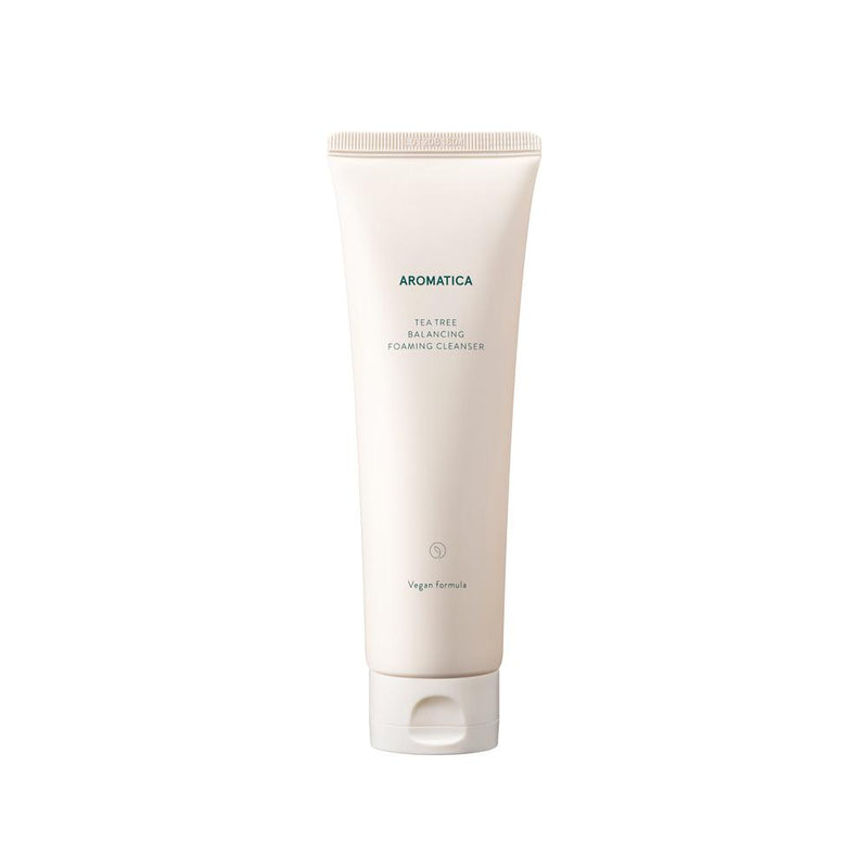 Seoul and Hailey Aromatica Tea Tree Balancing Foaming Cleanser Ekologisk hudvård