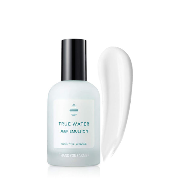 ThankYouFarmer True Water Deep Emulsion återfuktandekräm Koreansk hudvård K-Beauty Sverige SeoulandHailey.se